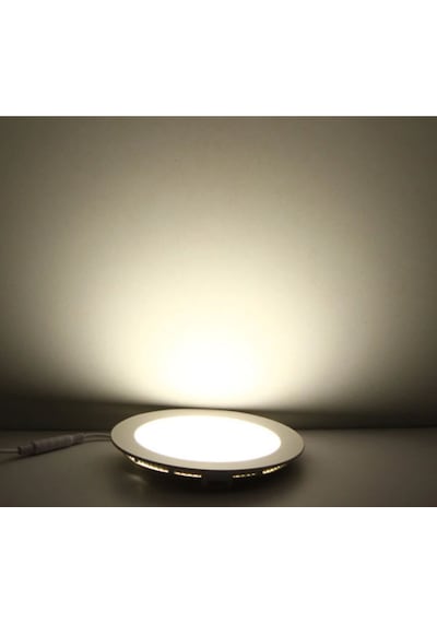 Ack Ap01-00610 6W Yuvarlak Sıva Altı Led Panel 4000K Ilık Beyaz