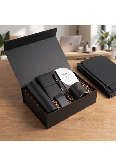 Katlanabilir Mıknatıslı Hediye Kutusu Premium Mukavva Sunum Ve Saklama Kutusu Orta 36x 26x10 Cm