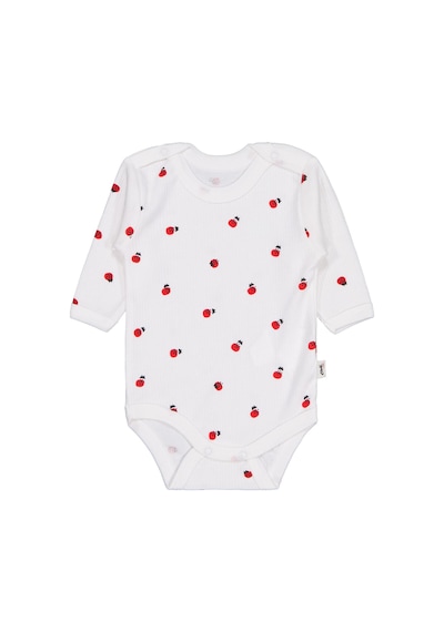 Civil Baby Uğur Böceği Empirme 0-48 Ay Çıtçıtlı Badi - Ekru