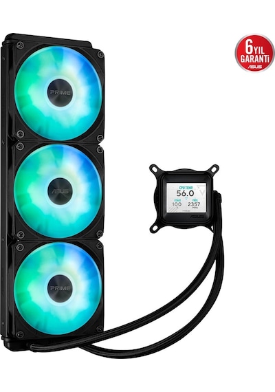 Asus Lc 360 Argb Lcd 360mm Intel-amd Uyumlu Sıvı Soğutucu