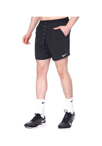 Nike Flex Stride 18cm Approx. Brief Running Erkek Şort Siyah