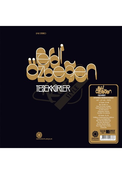 Ferdi Özbeğen - Teşekkürler. Plak LP