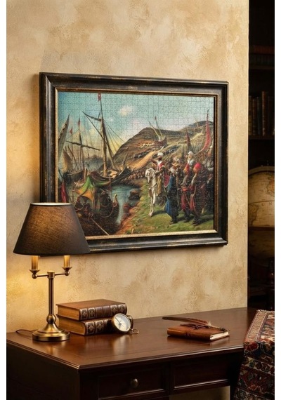 100 Parça İstanbul'un Fethi Eğitici Eğlenceli Puzzle Destansı Bir Mücadele Puzzle