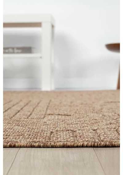 Seyran Halı Loopy 623 Kahve %50 Polyester - Polipropilen Yolluk
