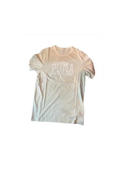 Puma Class Graphic Tee Erkek K.kol Tshırt Beyaz Beyaz
