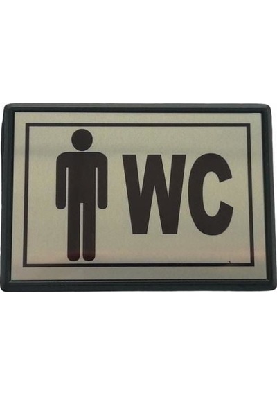 Cemax Yönlendirme Küçük Wc Bay 10x7 Cm