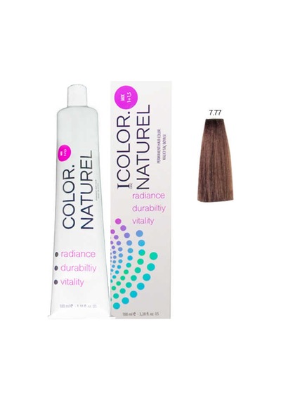 Color Naturel 7.77 Boya Açık Çikolata Kahve 100 ML