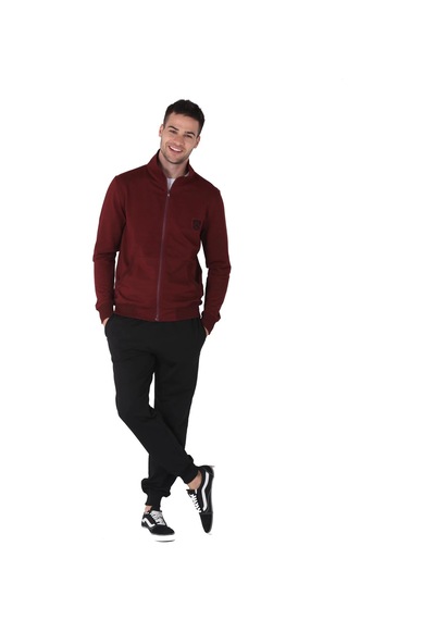 Angbutik D's Damat 224007 Erkek 5'li Eşofman Pijama Takım Seti Bordo