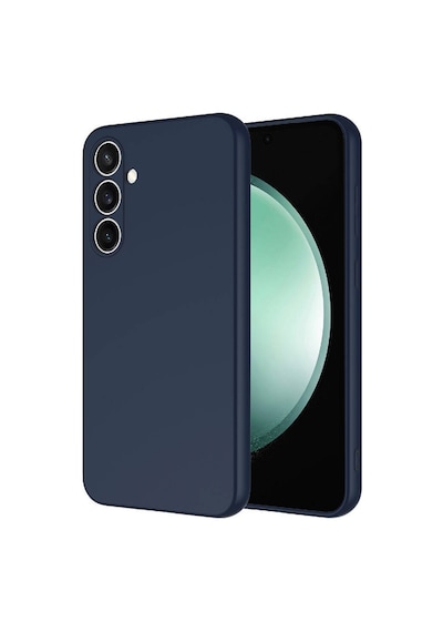 Kilifone - Samsung Uyumlu Galaxy S23 Fe - Kılıf İçi Kadife Koruyucu Mara Lansman Kapak - Lacivert