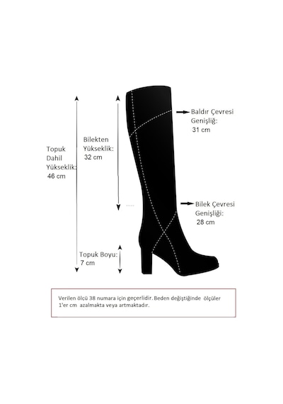 Fox Shoes Z973580209 Kahverengi Kalın Topuklu Günlük Kadın Çizme