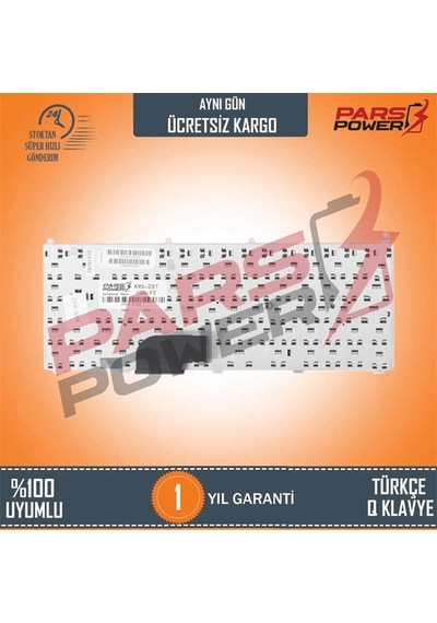 Sony Uyumlu Vaio VGN-FE11S, VGN-FE21B, VGN-FE21H Notebook Klavye (Siyah TR) (Pars Power) Siyah 786531