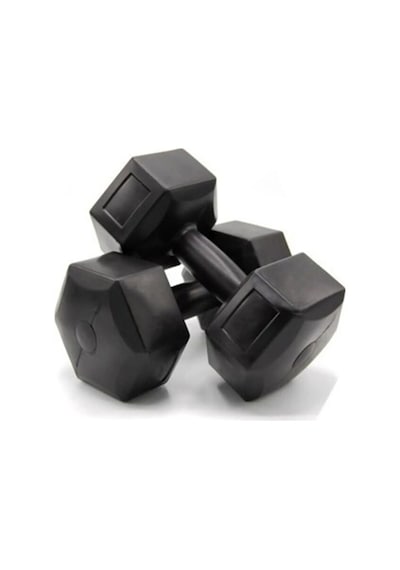 2 2 Kg Dambıl Çifti Siyah Ev Spor & Kol Çalıştırıcı Seti