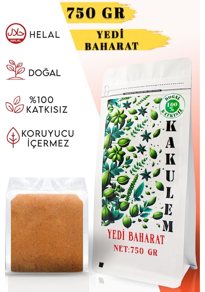 Kakulem Sosluk Yemeklik Özel Karışım 7 Baharat 750 G