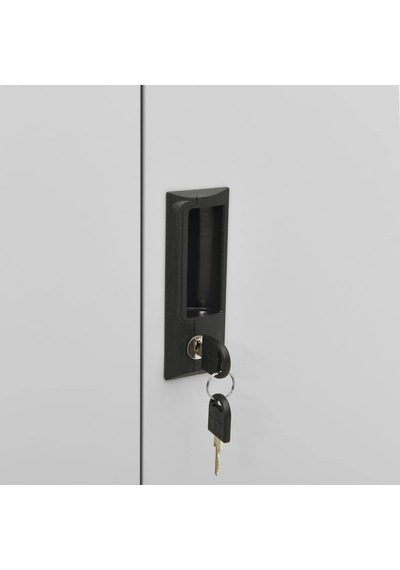 Tr Açık Gri Metal Ofis Saklama Dolabı, 90 X 40 X 102 Cm, 2 Ayarlanabilir Raf, Evrak Düzenlemesi İçin Dayanıklı Sa Genel