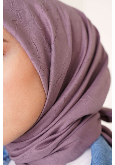 Bambu Kraş Eşarp Tesettür Giyim, Hafif, Rahat, Şık, Yüksek Kalite, Hijab, Scarf, Shawl Lila