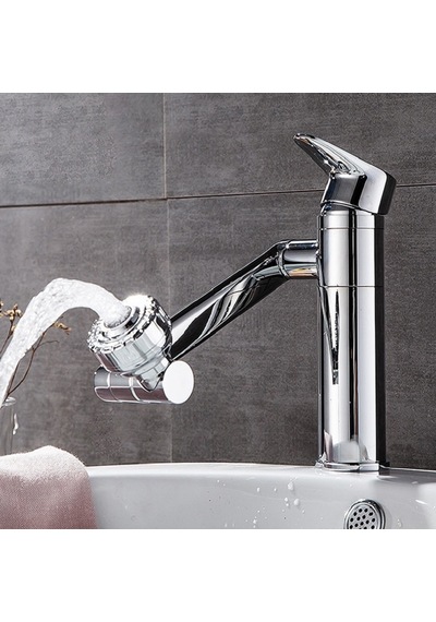 Eym Ticaret Krom Robotik Hareketli Döner Lavabo Eviye Bataryası