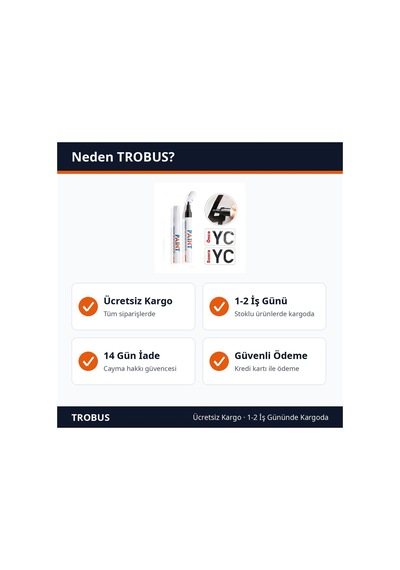 Trobus Oto Plaka Boyama Kalemi Yazma Siyah