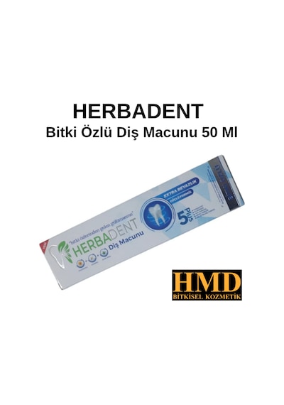 Bitki Özlü Flörürsüz Diş Macunu 50 Ml