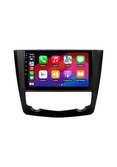 Renault Kadjar 2015-2019 Android Multimedya Carplay Android Auto Navigasyon Kameralı 4gb Ram 64gb 9"