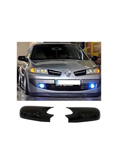 Renault Megane 2 Batman Yarasa Ayna Kapağı Piona Black Abs 2002 2003 2004 2005 2006 2007 2008 2009