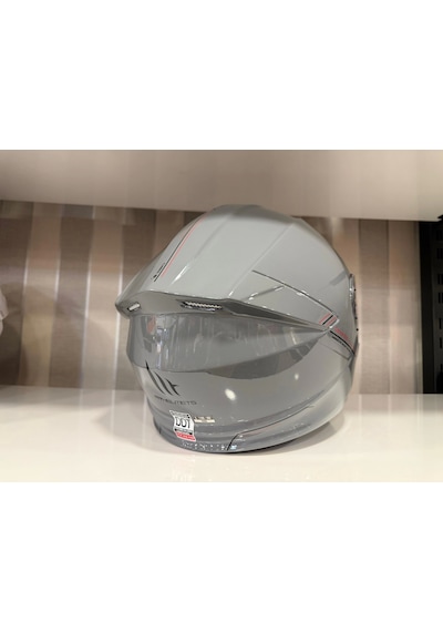 Mt Helmets Mt Genesis Sv A12 Çene Açılır Motosiklet Kaskı Nardo Gri
