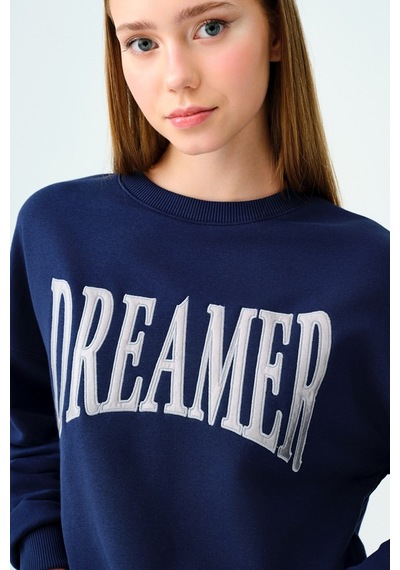 Loft Kadın Sweatshirt Lf2035722 Lacivert