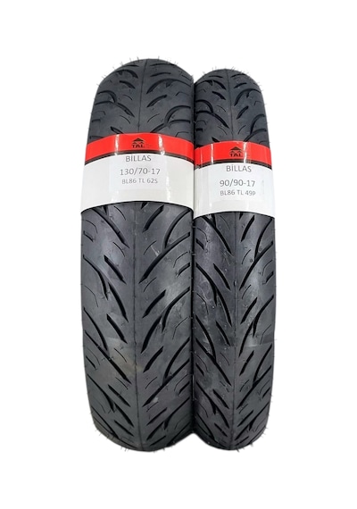 130/70-17 Ve 90/90-17 Tl Tubeless - Dubleks Bl086 Motosiklet Takımı