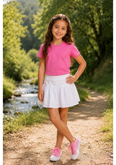 Kiagu Pembe Kısa Kol Basic T-shirt- Terletmeyen Esnek Kumaş Pamuklu Mevsimlik Pembe Kısakol Kız Çocuk Tsort Pembe Kiagu Pembe Kısa Kol Basic T-shirt- Terletmeyen Esnek Kumaş Pamuklu Mevsimlik Pembe Kısakol Kız Çocuk Tsort Pembe