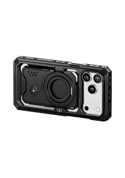 Khronos Apple iPhone Uyumlu 17 Pro Max Mobile Filmmaking Case Black