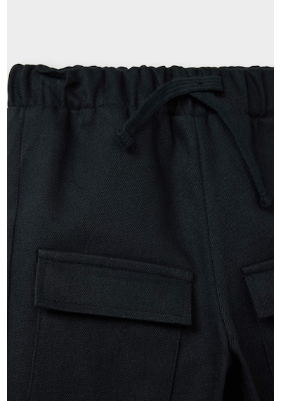 Defacto Erkek Bebek Jogger Paça Gabardin Pantolon D3363a525wnbk56 Siyah-bk56