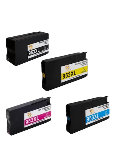 Hp 953xl Uyumlu 4 Renk Full Takım Kartuş Seti - Officejet Pro 7740 8210 8710 8720 8730