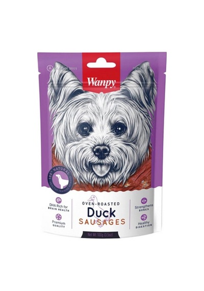 Ördek Etli Sosis Köpek Ödül Maması 100 Gr