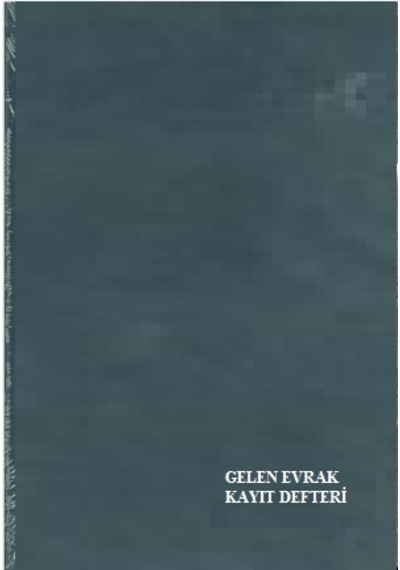 Gelen Evrak Kayıt Defteri Ciltli 144 Yp Özkan Siyah