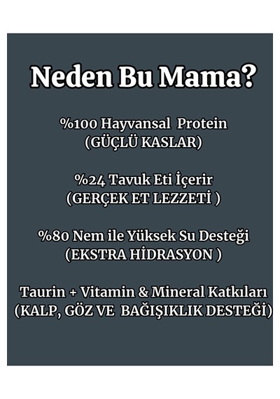 Tavuklu Yaş Kedi Maması 85 Gr X 4 Adet Yetişkin Kediler İçin