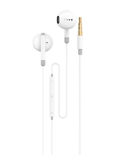 Amazingthing 3.5mm Kulak İçi Kablolu Kulaklık 1.2m Beyaz