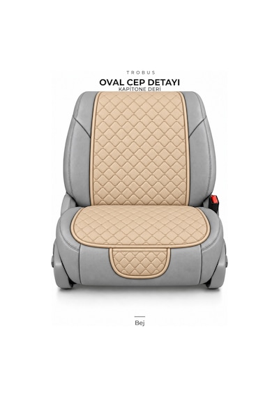Hyundai Elantra 2003-2008 Suni Deri Kapitone Minder 5 Parça