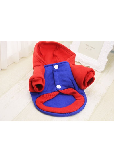 Köpek Ve Kedi İçin Superman Polar Sweat Pet Kıyafet Kostüm