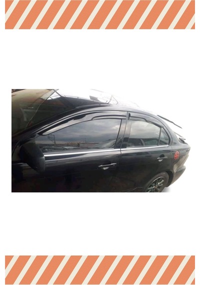 Mıtsubıshı Lancer 2007 -2015 Modellerine Özel 4'lü Mügen Tip Cam Rüzgarlığı