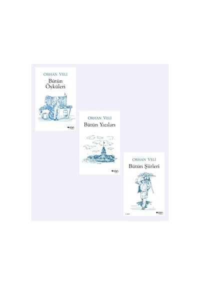 Orhan Veli Bütün Yazıları Bütün Şiirleri Bütün Öyküleri 3 Kitap