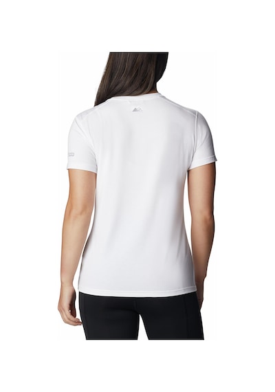 Columbia W Endless Trail Running Tech Kadın Kısa Kollu Tişört-5344 BEYAZ Beyaz