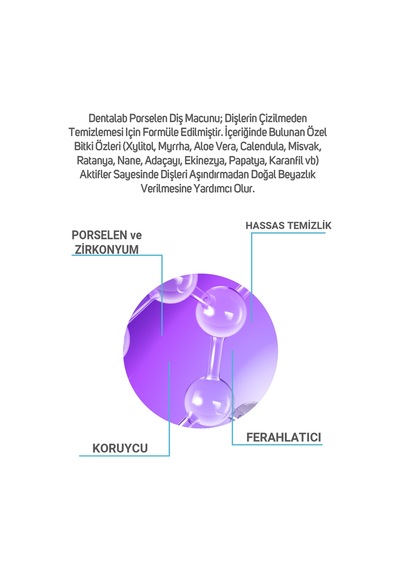 Dentalab Xylitol Myrrha Özlü Diş Macunu 75 G