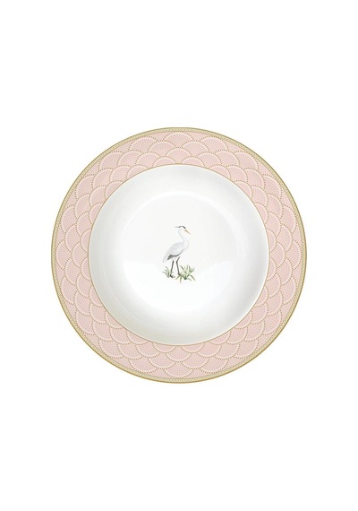Easy Life Jardin De Reves Porselen Yemek Tabağı 21,5 Cm Pembe