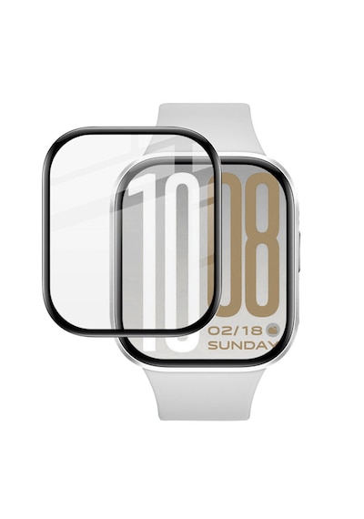 Forzacase Redmi Watch 6 Lite İle Uyumlu Çerçeveli Tam Kaplayan 3d Pet Ekran Koruyucu Film -fc016