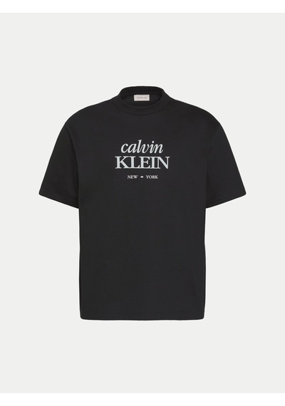 Calvin Klein Lv04rf818g Diamond Grap Erkek Tişört Siyah