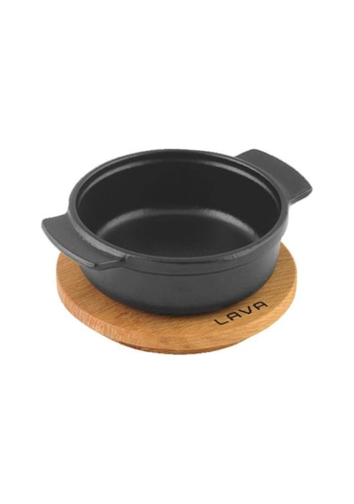 Lava,pişirme Kabı, Lv Eco Gv 11 K4, Yuvarlak Güveç, Altlık, Çap 11 Cm, Dökme Demir, Siyah Sku: Smg8690010565082 Açık