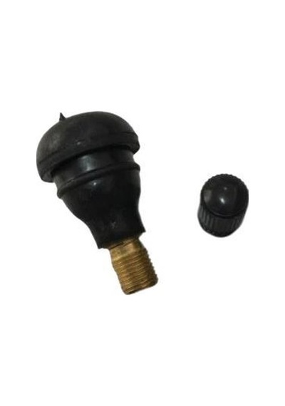 LASTİK SİBOBU DÜZ SİYAH PLASTİK GEÇMELİ  BOY: 38mm