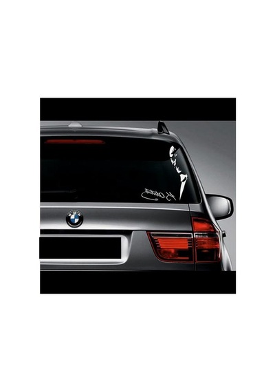 Atatürk Sticker, 20x16 Cm Boyutunda Araba Ve Motosiklet İçin Etiket