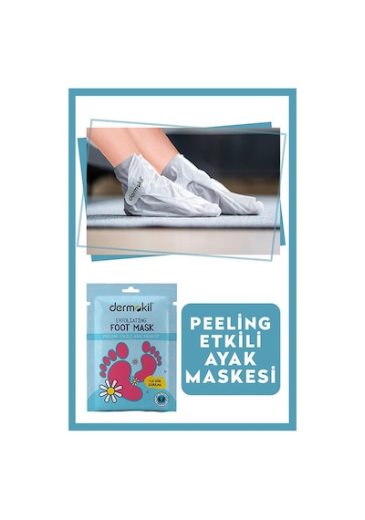Dermokil Peeling Etkili Soyulabilir Ayak Maskesi 2 x 30 ML