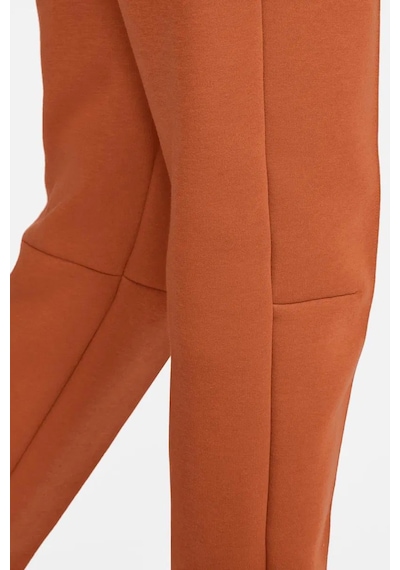 Nike Sportswear Tech Fleece Standart Fit Mid Rise Jogger Kadın Eşofman Altı Turuncu Turuncu