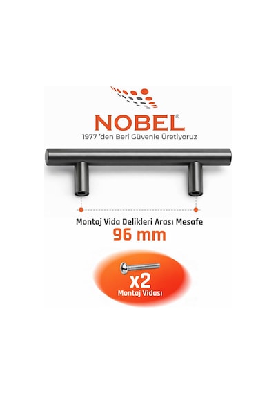 96 Mm Metal Mobilya Kulpu Mutfak Dolap Çekmece Kulpu, Dekoratif Kulp Seti 10 Adet Titanyum